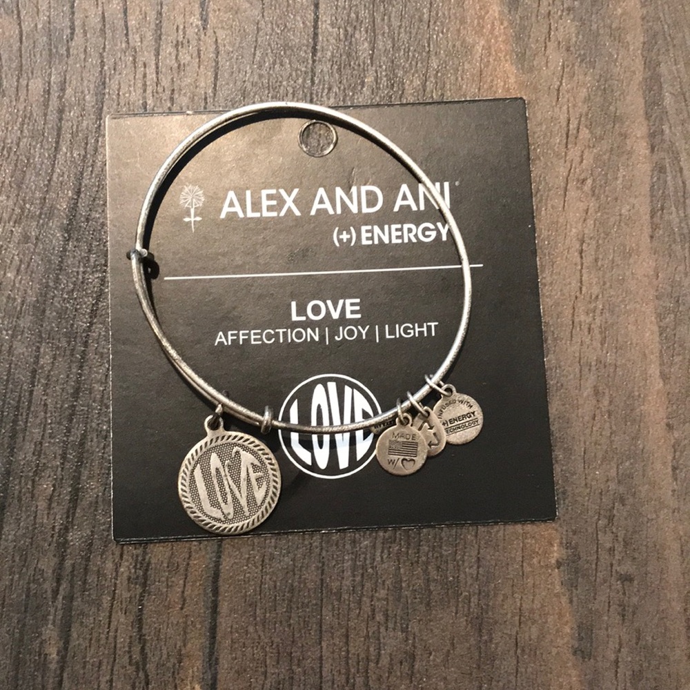 Alex & Ani (+) ENERGY- Love Bracelet